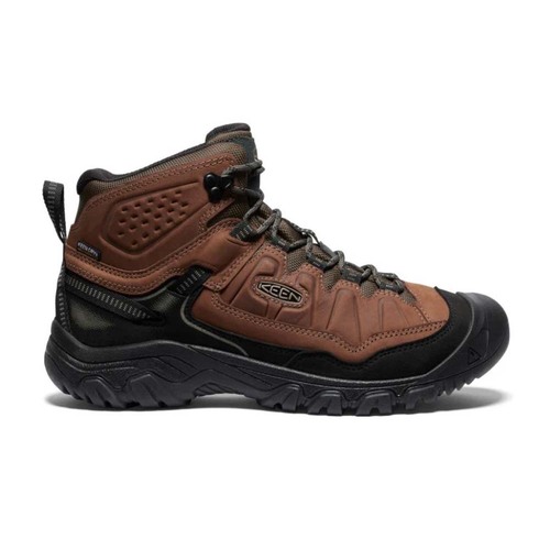 Keen Targhee IV Mens Wide Waterproof Mid Hiking Boots - Bison Brindle - US10