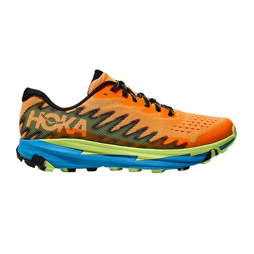 Hoka Torrent 3 Mens Trail Running Shoes - Solar Flare/Lettuce