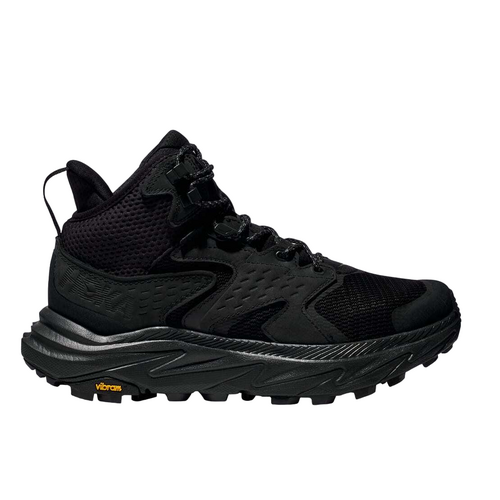 Hoka Anacapa 2 Mid GTX Mens Hiking Boots - Black/Black - 10.5