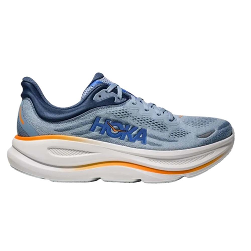 Hoka Bondi 9 Mens Road Running Shoes - Drizzle/Downpour