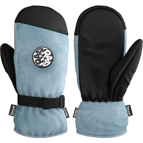 Rad Gloves Sidehit Insulated Unisex Mittens - Tropical Blue - L