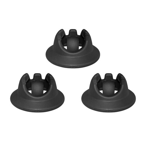 Uquip Muddy Three Sixty Mini Footcap Set - Black - S