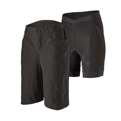 Patagonia Dirt Craft Bike Womens Shorts - 12in - Black - 4