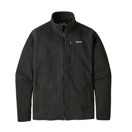 Patagonia Better Sweater Mens Fleece Jacket - Black - L