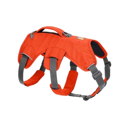 Ruffwear Web Master Dog Harness w/ Handle - Blaze Orange - Large/X-Large