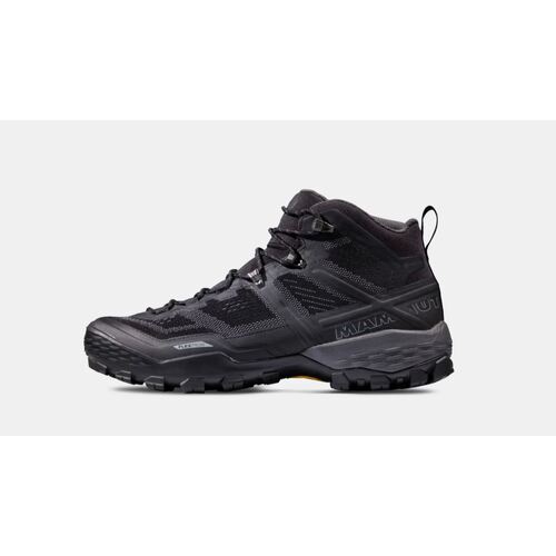 Mammut Ducan Mid GTX Mens Hiking Boots - Black/Dark Titanium