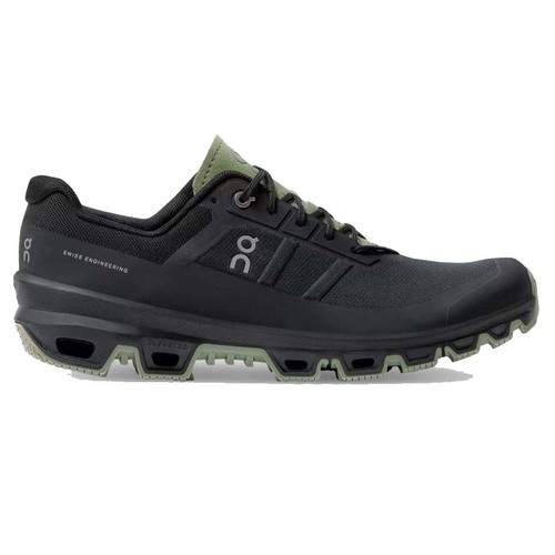 On Running Cloudventure Mens Trail Running Shoes - Black/Reseda - 10.5D