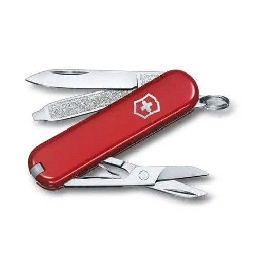 Victorinox Classic SD Pocket Knife - Style Icon - Red