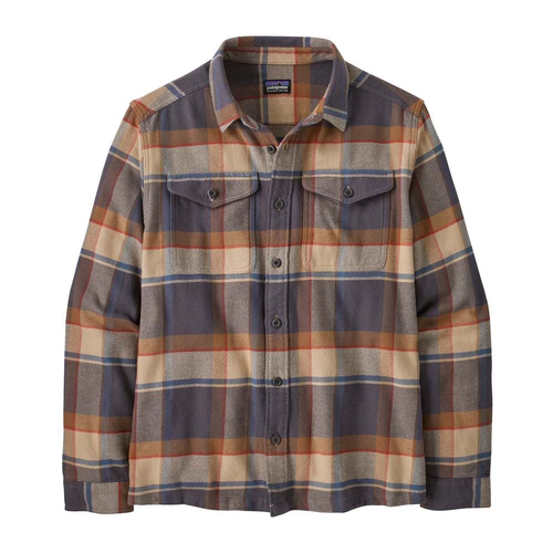 Patagonia Fjord Flannel Mens Long Sleeve Shirt