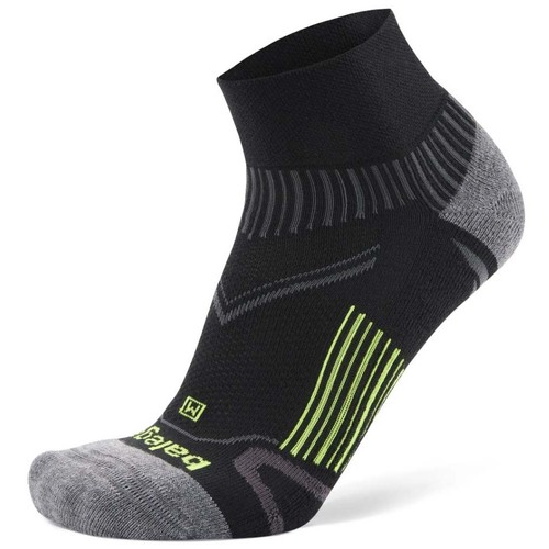 Balega Enduro Quarter Crew Unisex Running Socks - Black - S