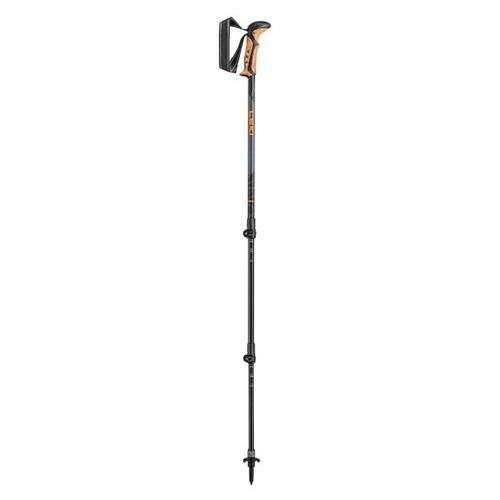 Leki Khumbu Anti-Shock Vario Poles - Dark-Anthracite/Orange