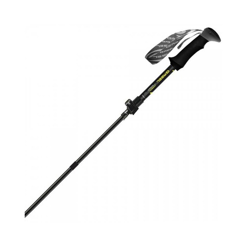 Gabel XTR CARBON EF Foldable Trekking Poles - Black/Lime - 110-130cm