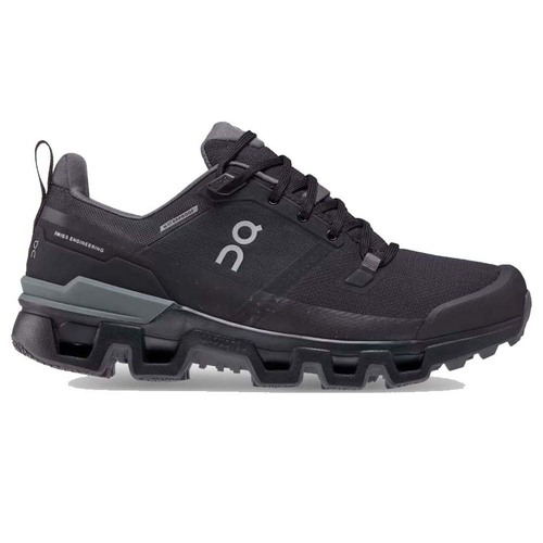 On Running Cloudwander Waterproof Mens Hiking Shoes - Black/Eclipse - 10