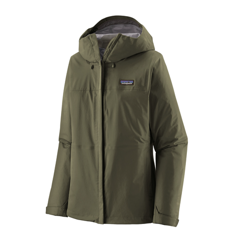 Patagonia Torrentshell 3L Womens Waterproof Jacket - Pine Needle Green - XL