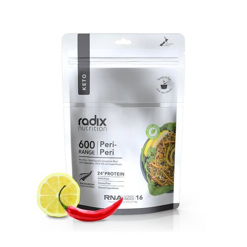 Radix Nutrition Keto 600kcal Plant Based Meal - Peri-Peri