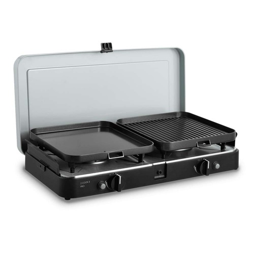 Dometic Cadac 2 Cook 3 Pro Deluxe Gas Stove - Moss