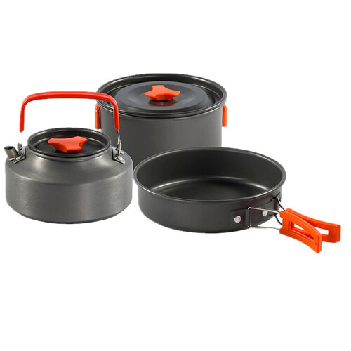 Traverse 3pc Camping Pots Cookset