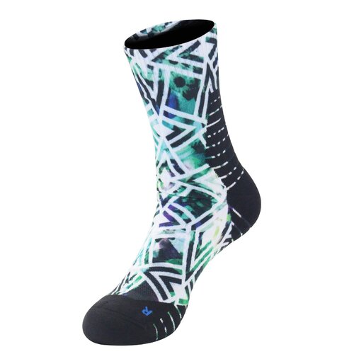 Antu Bamboo Digital Printing Unisex Performance Socks - Colourful - L