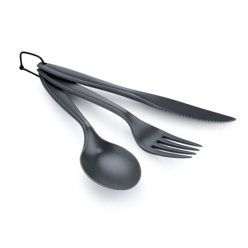 GSI 3 Piece Ring Cutlery Set - Grey