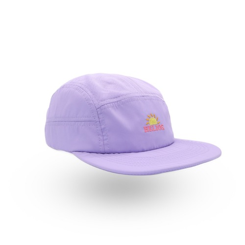 Helios Ultralight 7 Panel Soft Brim Unisex Running Cap - Lavender