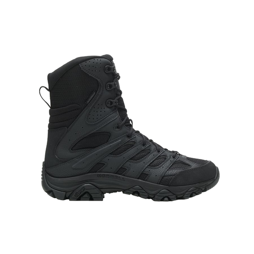 Merrell Moab 3 8" Tactical Zip Mens Waterproof Boots - Black