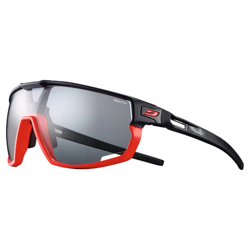 Julbo Rush Reactiv 0-3 Sports Sunglasses - Matte Fluro Orange/Black