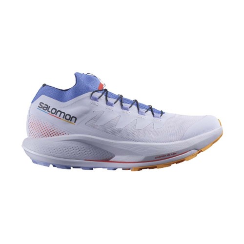 Salomon Pulsar Trail Pro Womens Running Shoes - Purple Heather/Amparo Blue/Blazing Orange