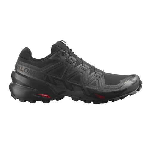 Salomon Speedcross 6 Wide Mens Trail Running Shoes - Black/Phantom