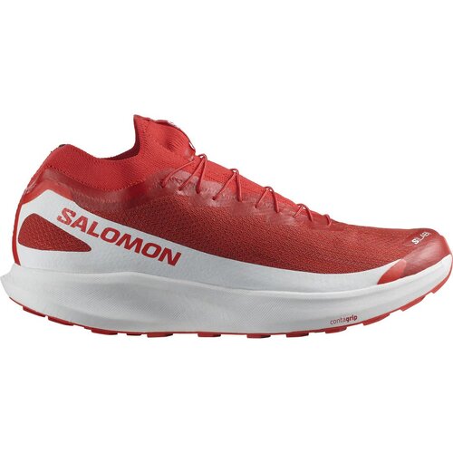 Salomon S/Lab Pulsar 2 Mens Trail Running Shoes - Fiery Red/Fiery Red/White