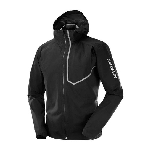 Salomon Bonatti Trail Mens Running Jacket Deep Black M