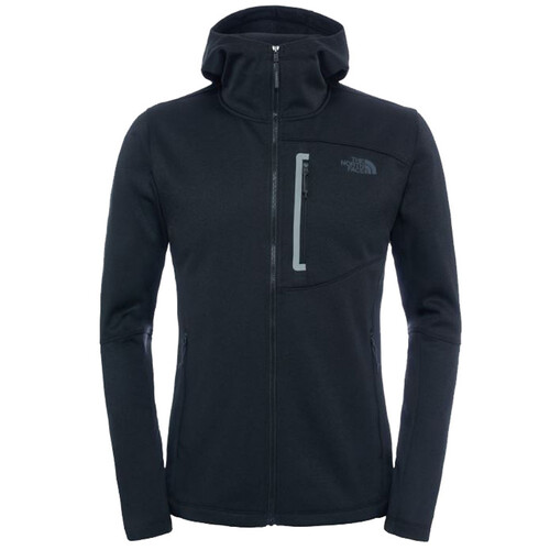 the north face hooded fleece