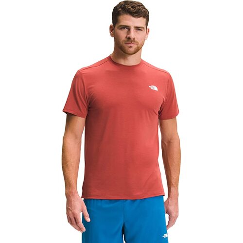 The North Face FlashDry Solid T-Shirt Red Men's XL