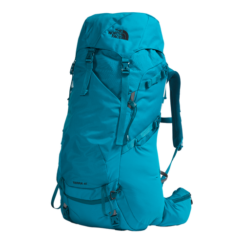 The North Face Terra 50L Youth Hiking Backpack - Sapphire Slate/Blue Moss/NPF