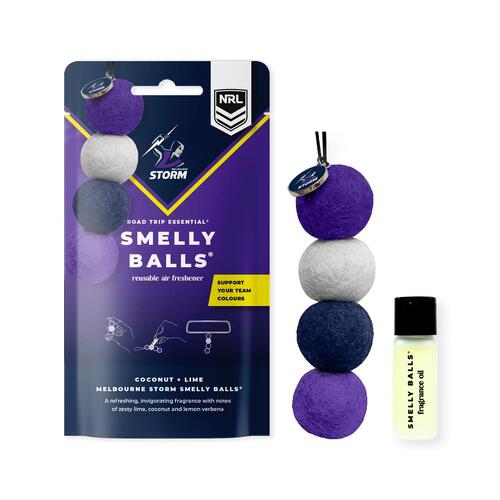 Smelly Balls Reusable Car Freshener - Melbourne Storm Set