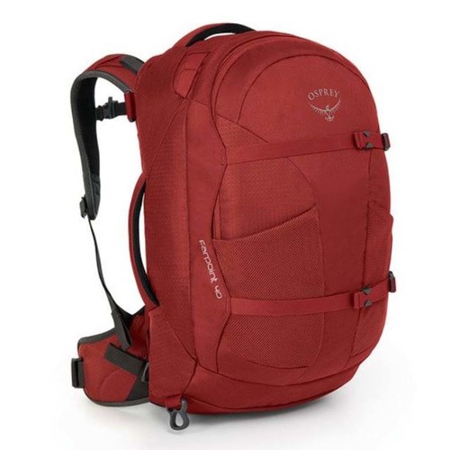 osprey farpoint jasper red