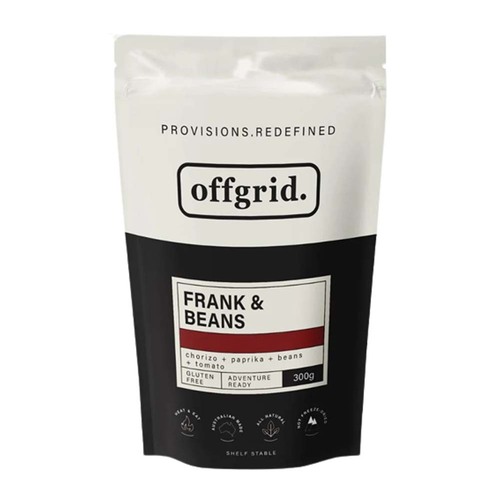 offgrid Heat & Eat Meal - Frank and Beans - 300 grams