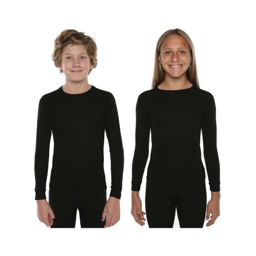 XTM Heatflex Kids Thermal Top - Black - 6