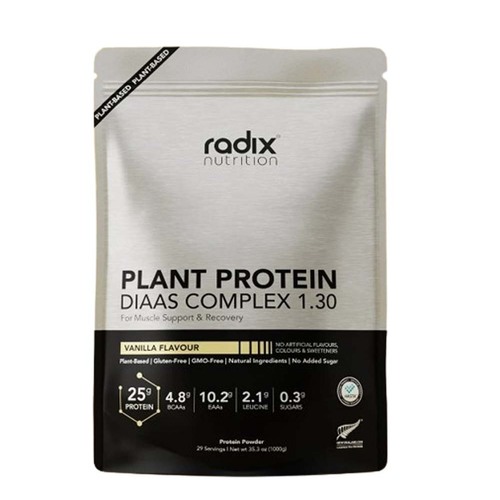 Radix Nutrition - Plant Protein Powder - DIAAS Complex 1.30 - Vanilla - 1kg