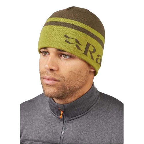 Rab Logo Band Unisex Beanie - Army/Aspen Green