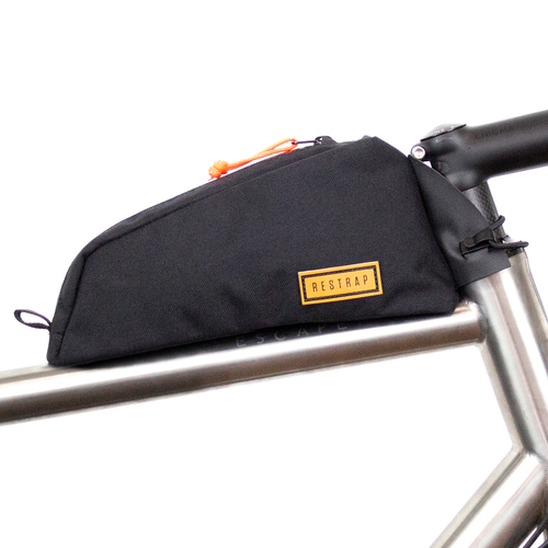 Restrap Bolt-On 0.8L Top Tube Bag  - Black