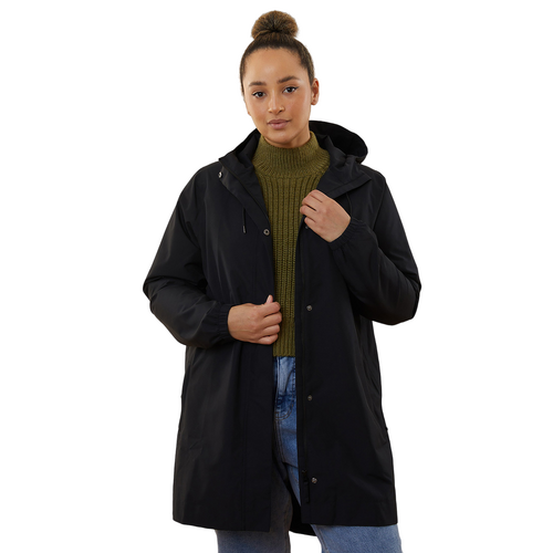 longline belted puffer jacket