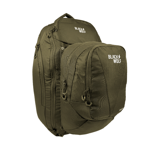 Black Wolf Helan II 75 Travel Backpack - Moss