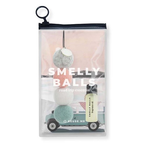 Smelly Balls Reusable Car Freshener - Seapink Set - Coastal Drift