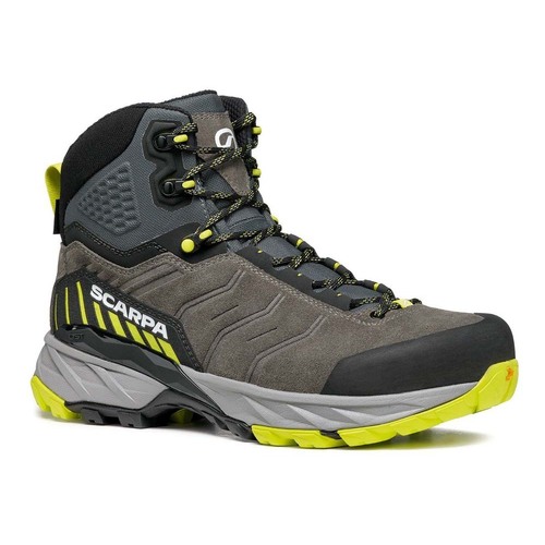 Scarpa Rush Trek GTX Mens Hiking Boots - Titanium/Lime