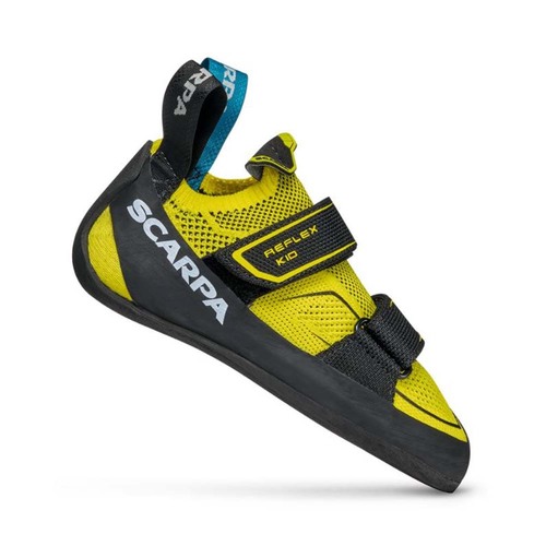 Scarpa Reflex Kids Climbing Shoes - Yellow/Black