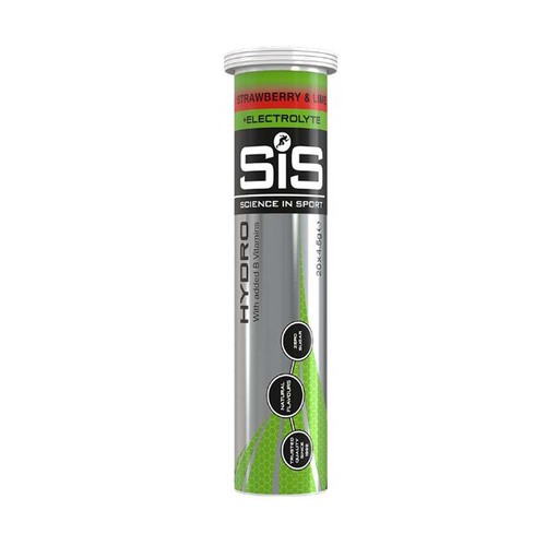 SIS Go Hydro Hydration Tablets - Strawberry/Lime - 20 Tabs