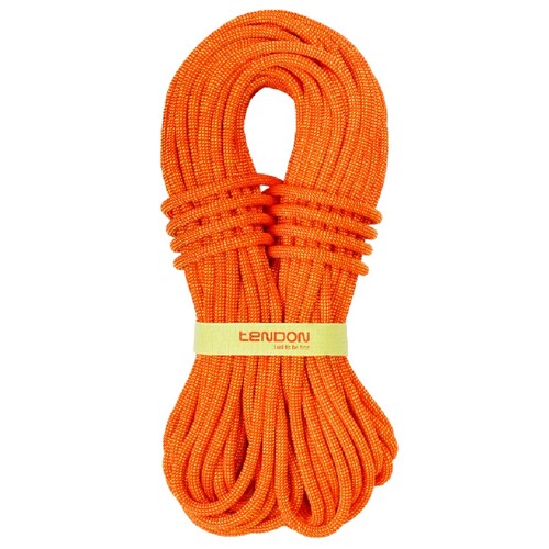 orange climbing rope