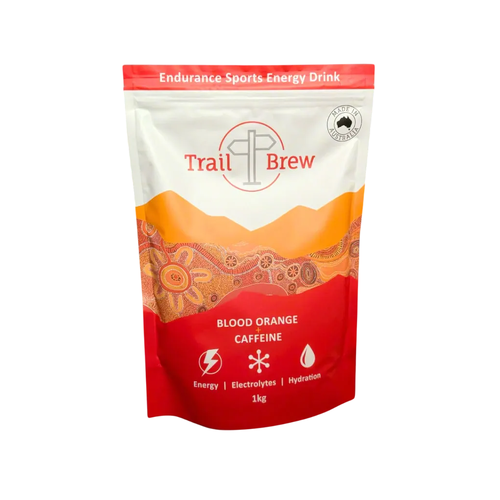 Trail Brew Endurance Sports Energy Drink - 1KG - Blood Orange with Caffeine