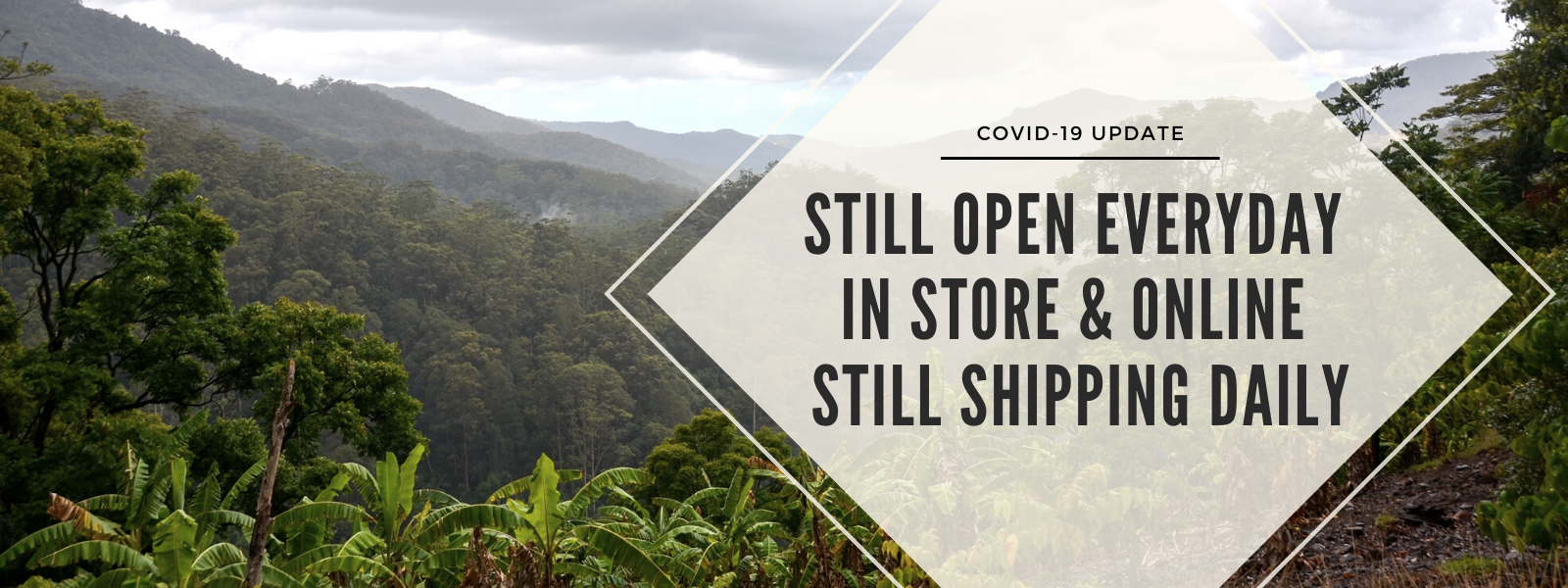 WILD EARTH’S COVID-19 INITIATIVE - UPDATE: Burleigh Heads Store Now Open